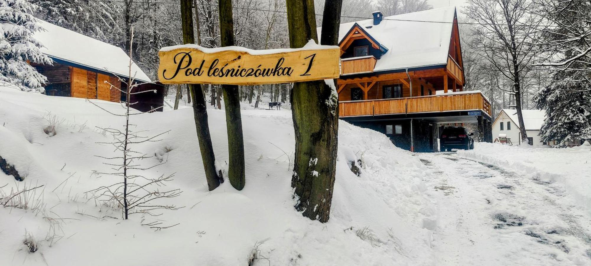 Villa Dom Pod Lesniczowka à Zachelmie  Extérieur photo